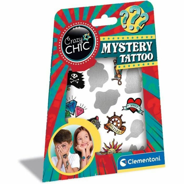 Set pentru Lucru Manual Clementoni 17 Temporary Mystery Tattoos