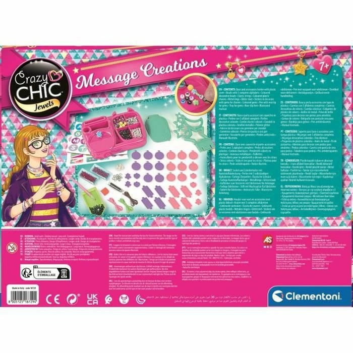 Mărgele pentru Brățări Clementoni Crazy Chic