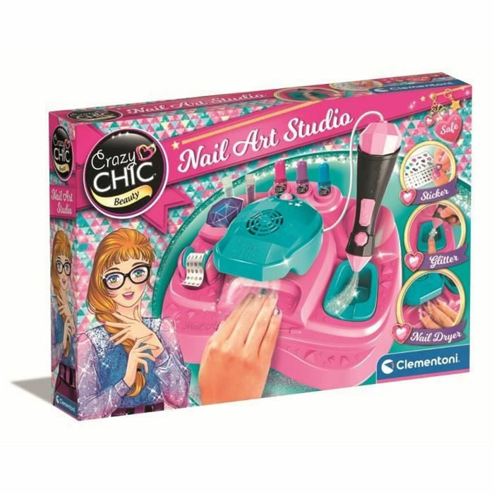 Joc Educativ Clementoni Nail Art Studio Multicolor (1 Piese)