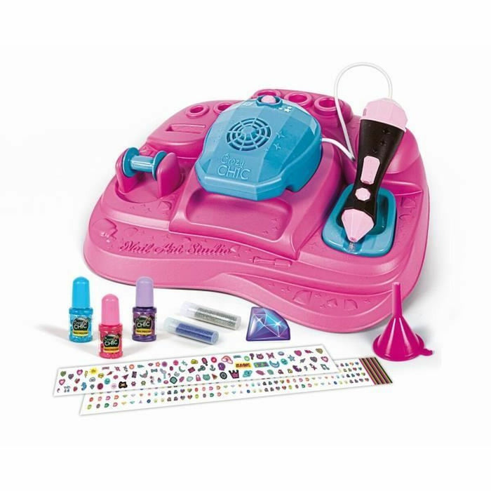 Joc Educativ Clementoni Nail Art Studio Multicolor (1 Piese)