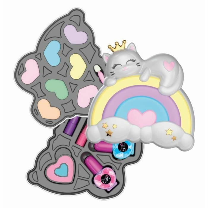 Set de Machiaj pentru Copii Clementoni Crazy Chic Beauty Lovely Make up Multicolor