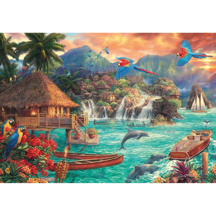 Puzzle Clementoni 32569 Island Life 2000 Piese