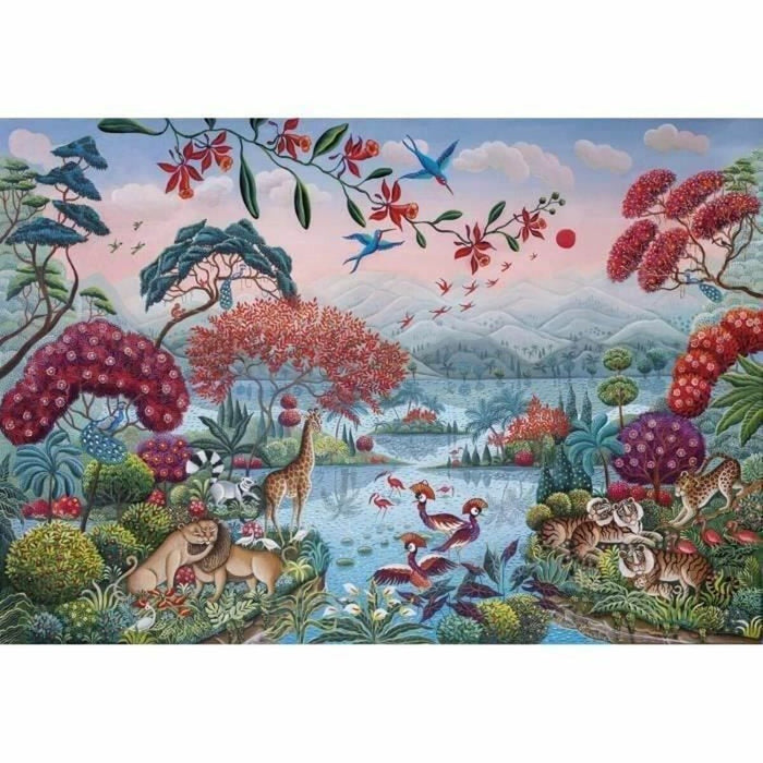 Puzzle Clementoni 32571 The Peaceful Jungle 2000 Piese