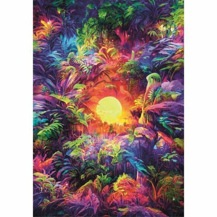 Puzzle Clementoni Colorboom Psychedelic Jungle 500 Piese