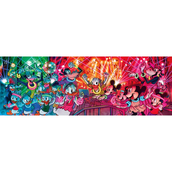 Puzzle Mickey Mouse Clementoni 39660 Panorama: Disney Disco 1000 Piese