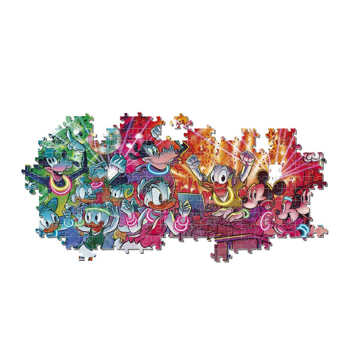 Puzzle Mickey Mouse Clementoni 39660 Panorama: Disney Disco 1000 Piese