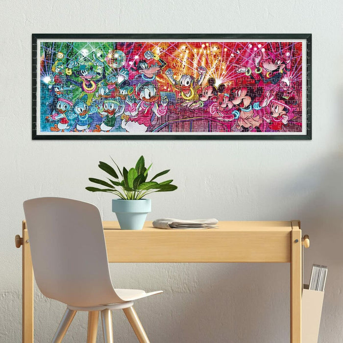 Puzzle Mickey Mouse Clementoni 39660 Panorama: Disney Disco 1000 Piese
