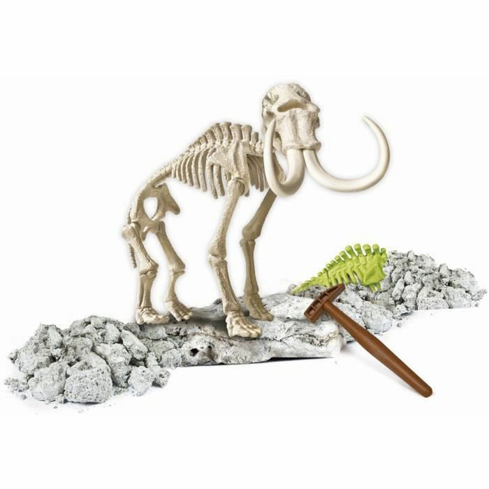 Joc de știință Clementoni Archéo Ludic Mammoth Fosforescent