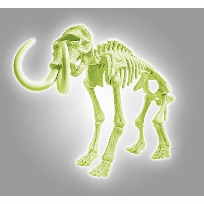 Joc de știință Clementoni Archéo Ludic Mammoth Fosforescent