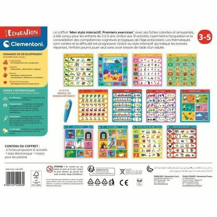 Joc Educativ Clementoni My Interactive Pen (FR)