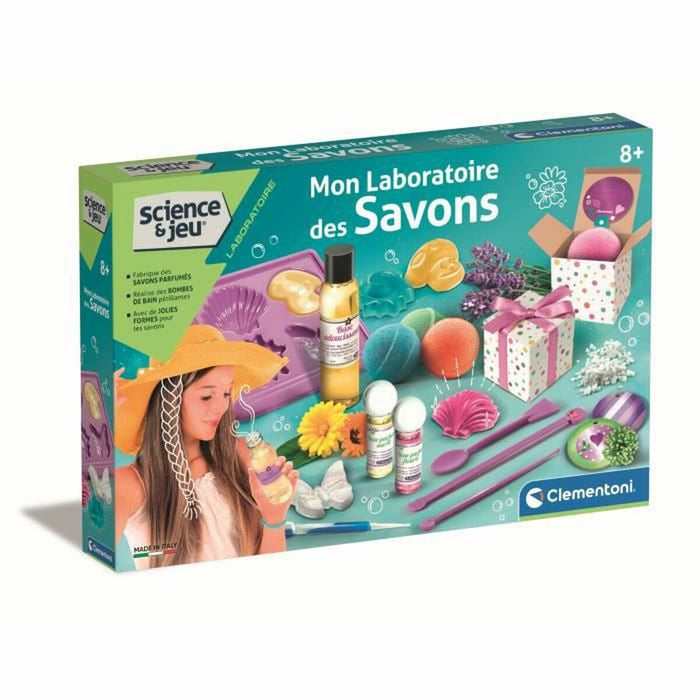 Set pentru Lucru Manual Clementoni My Soap Lab  Set de săpunuri