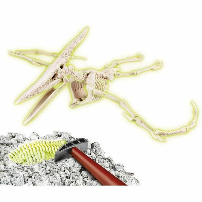 Joc de știință Clementoni Archéo Ludic Pteranodon  Fosforescent