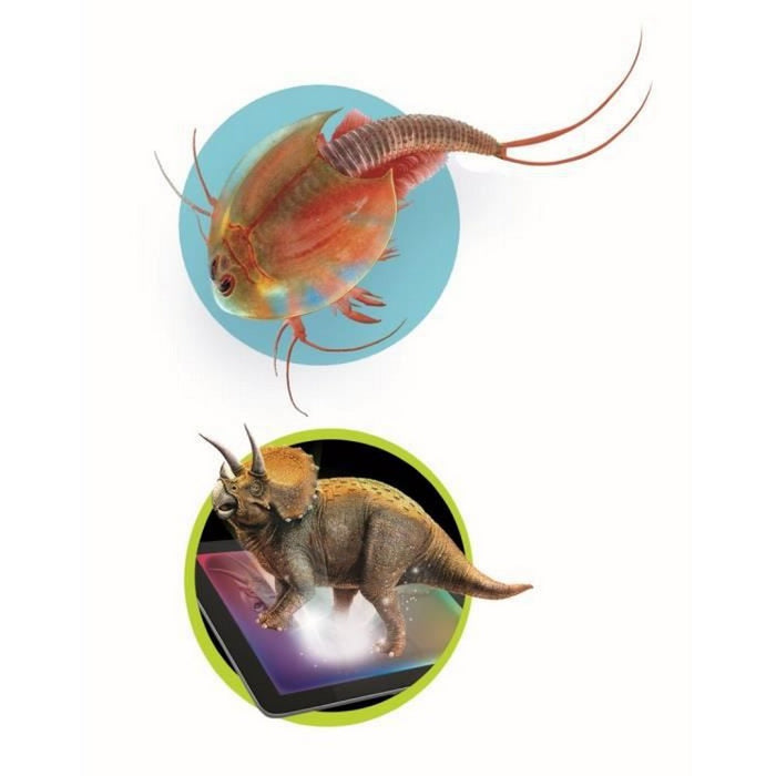 Joc de știință Clementoni Triops et le monde des dinosaures FR