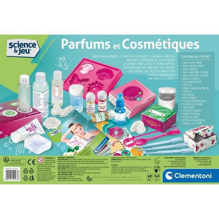 Joc de știință Clementoni Franceză Parfum Produse cosmetice 52567