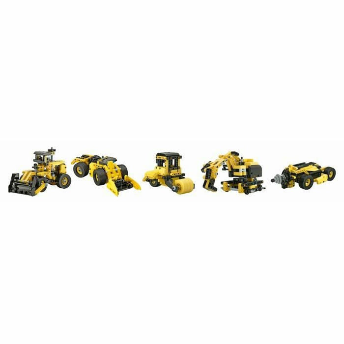 Tractor cu Lopată Clementoni Bulldozer STEM + 8 Ani 10 Modele