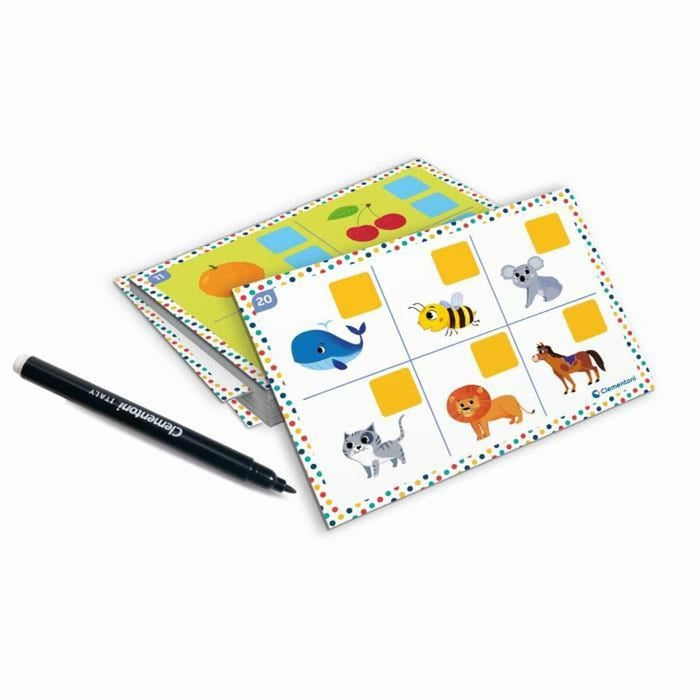Joc de Masă Clementoni Magnetic Letters & Animals Case (FR)