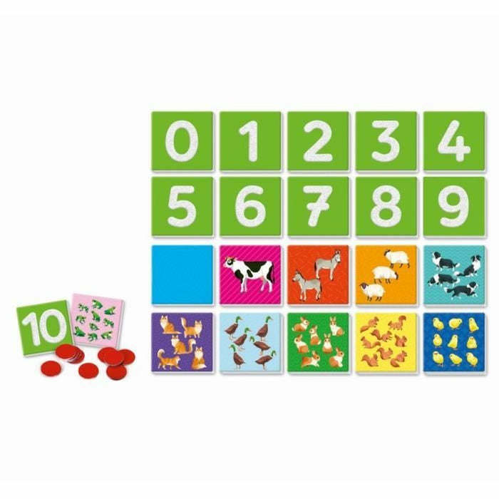 Joc Educativ Clementoni Les chiffres tactiles (FR)