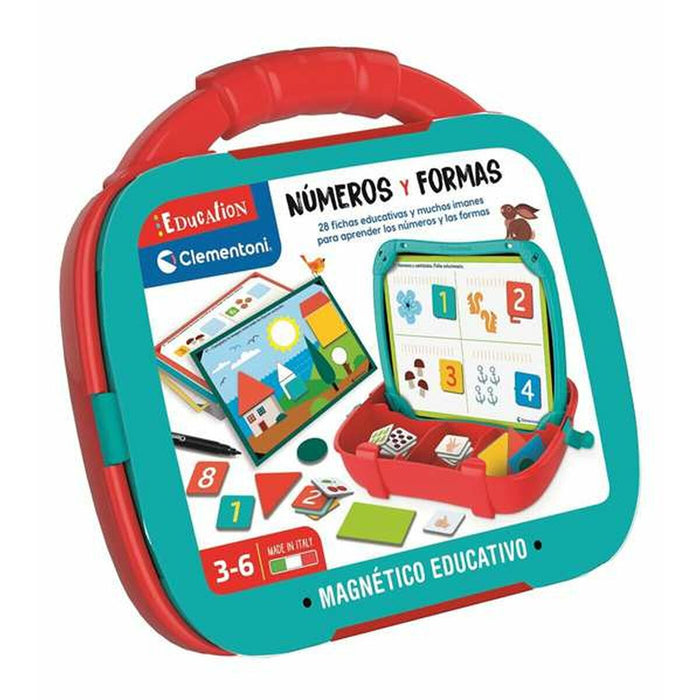 Joc Educativ Clementoni Servietă Numere Forme 27,5 x 23 x 5 cm
