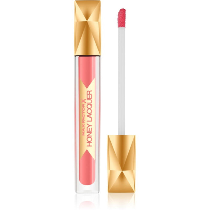 Ruj lichid Max Factor Colour Elixir Honey Lacquer, nuanța 20 Coral Indulgent, 3,8 ml