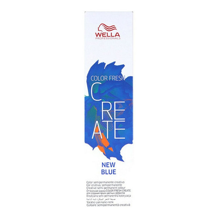 Vopsea Semipermanentă Color Fresh Create New Wella Color Fresh Albastru (60 ml)