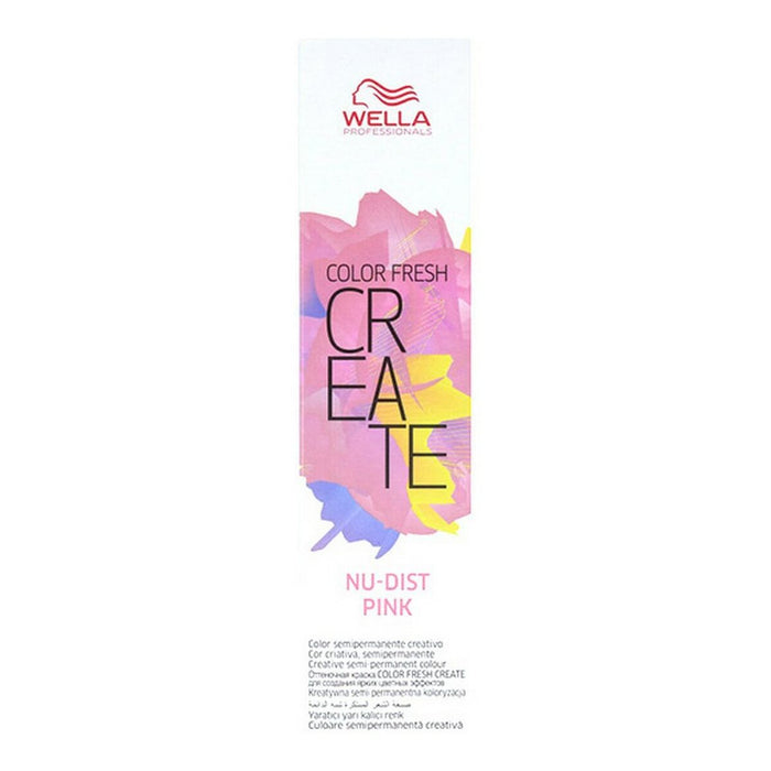 Vopsea Semipermanentă Color Fresh Create Nudist Wella Color Fresh Roz (60 ml)