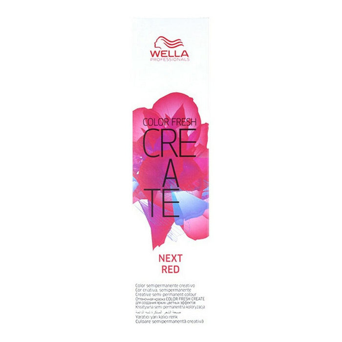 Vopsea Semipermanentă Color Fresh Create Next Wella Color Fresh Roșu (60 ml)