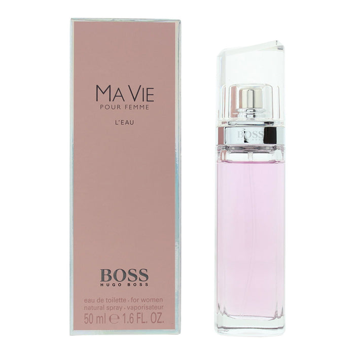 Apă de toaletă Hugo Boss Ma Vie Pour Femme L'Eau, pentru femei, 50 ml