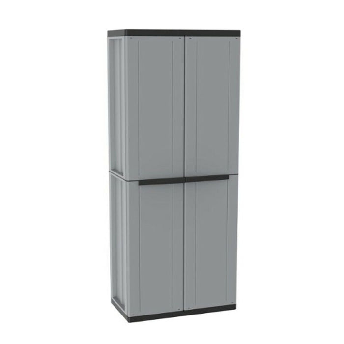 Dulap de mături Terry JLine 368 Gri Negru/Gri Rășină Plastic 68 x 37,5 x 163,5 cm
