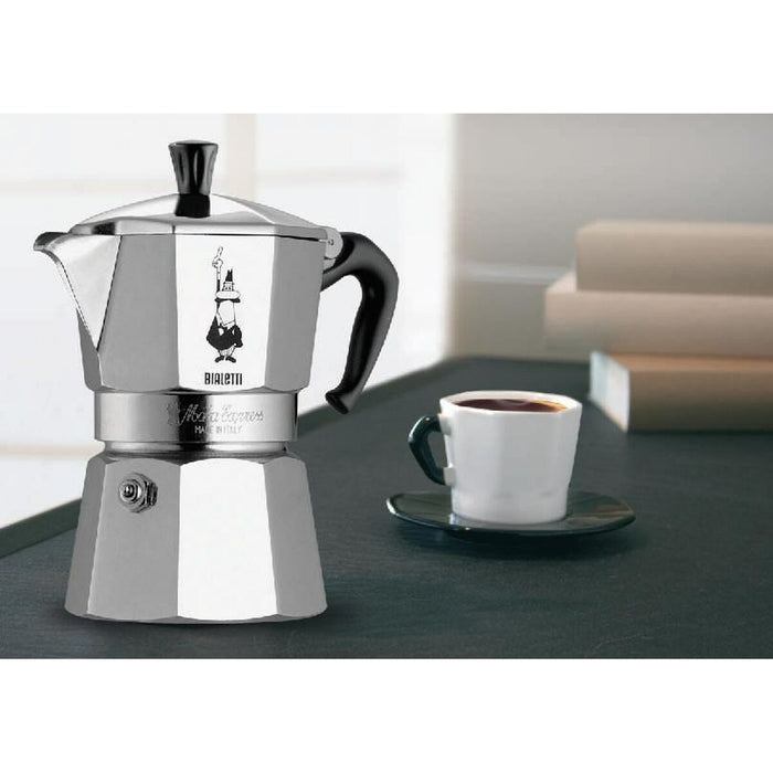 Cafetieră Italiană Bialetti Moka Express Argintiu Aluminiu 12 Hrníčky 0,75 L