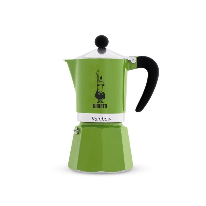 Cafetieră Italiană Bialetti Rainbow Verde Metal Aluminiu 60 ml