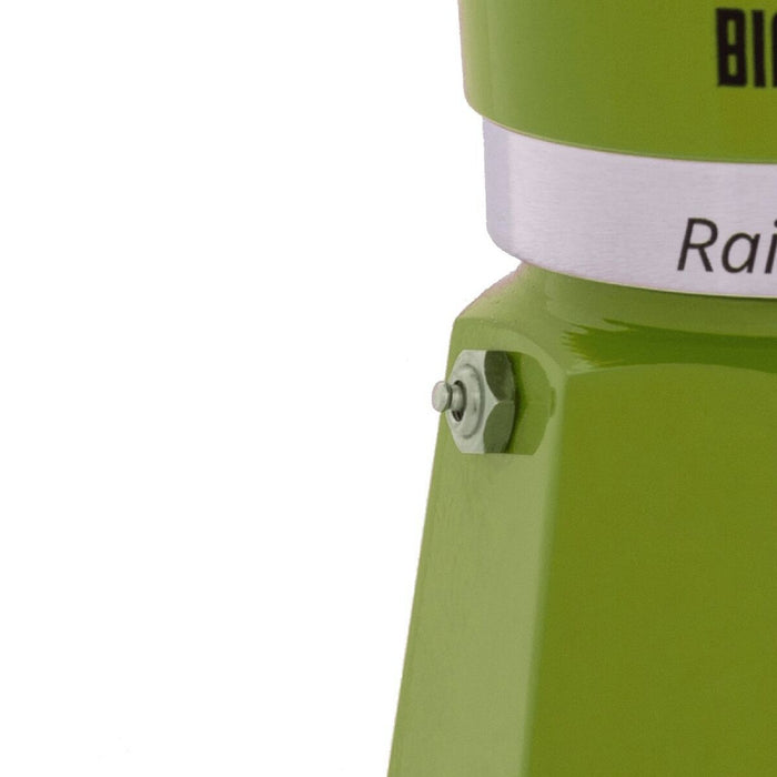 Cafetieră Italiană Bialetti Rainbow Verde Metal Aluminiu 60 ml