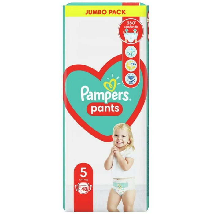 Scutece de unică folosință Pampers   12-17 kg 5 (48 Unități)