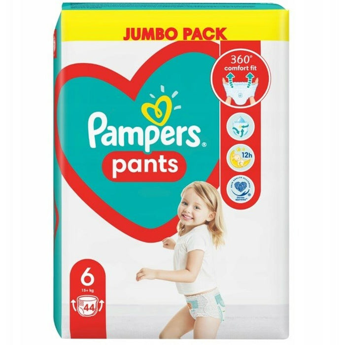 Scutece de unică folosință Pampers   +15 kg 6 (44 Unidades)