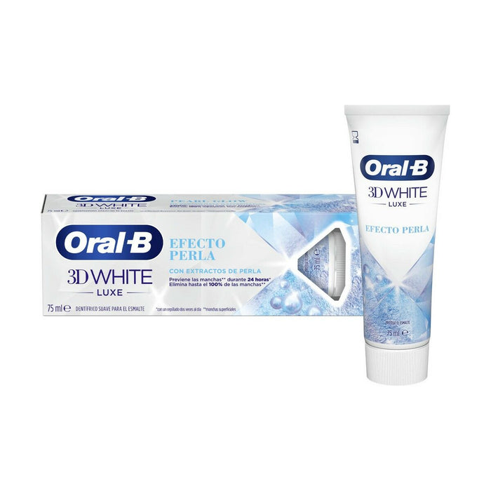 Pastă de Dinți pentru Albire Oral-B 3D White Luxe Perlă (75 ml)