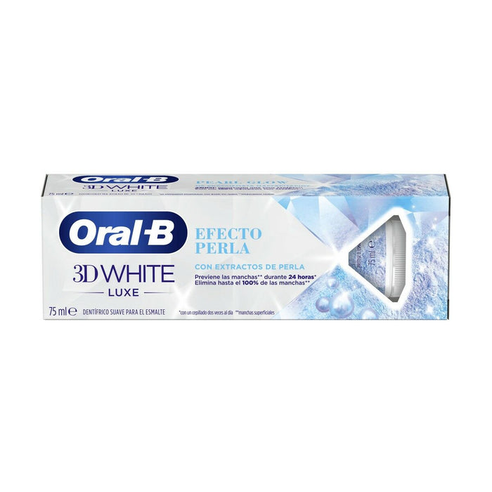 Pastă de Dinți pentru Albire Oral-B 3D White Luxe Perlă (75 ml)