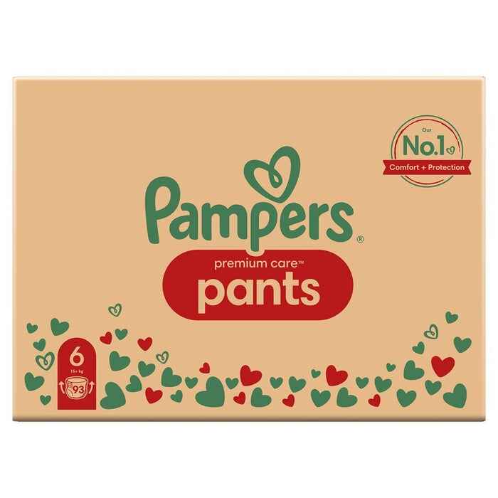 Scutece de unică folosință Pampers Premium 15-25 kg 6 (93 Unități)
