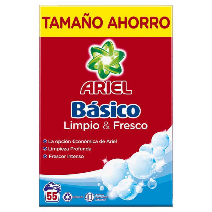 Detergent Ariel Básico 55 unități