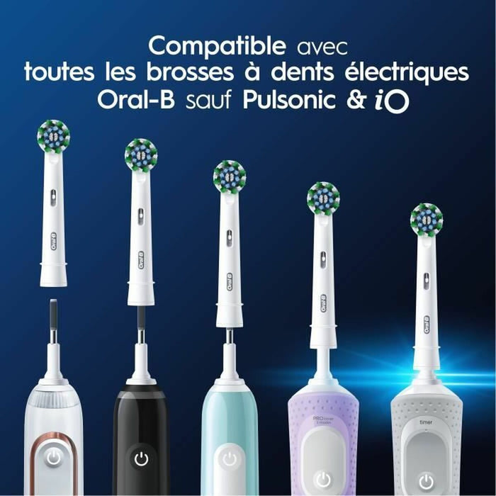 Cap de Schimb Oral-B 6 Unități Alb