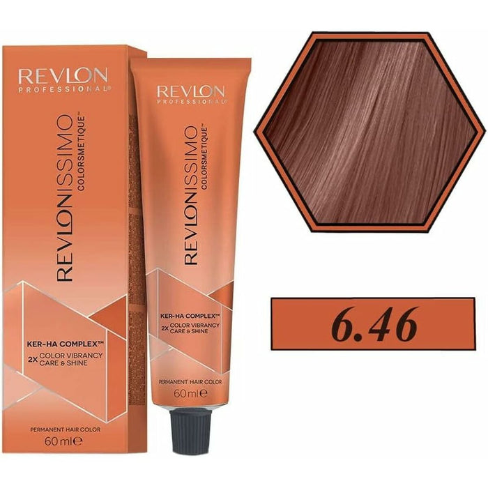 Vopsea Permanentă Revlon Revlonissimo Colorsmetique Nº 6,46 60 ml