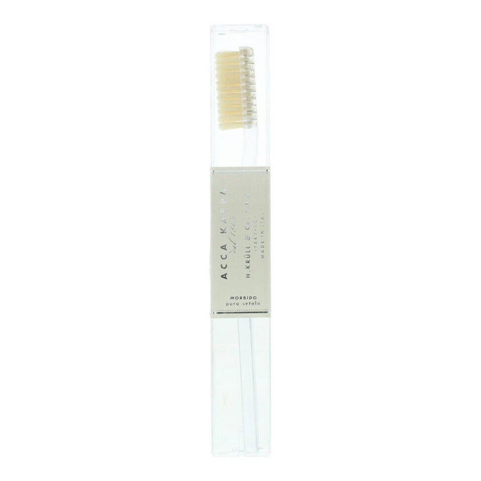 Periuță de dinți Acca Kappa Soft Natural Bristles, cu peri naturali moi