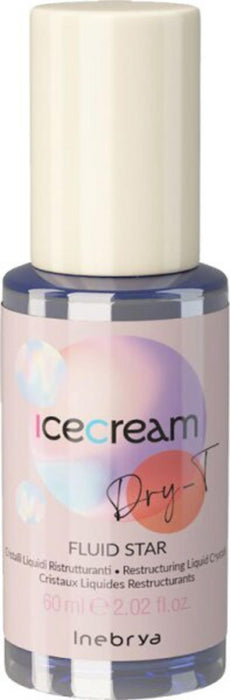 Fluid pentru păr Inebrya Ice Cream Dry-T Fluid Star, hrănitor, 60 ml