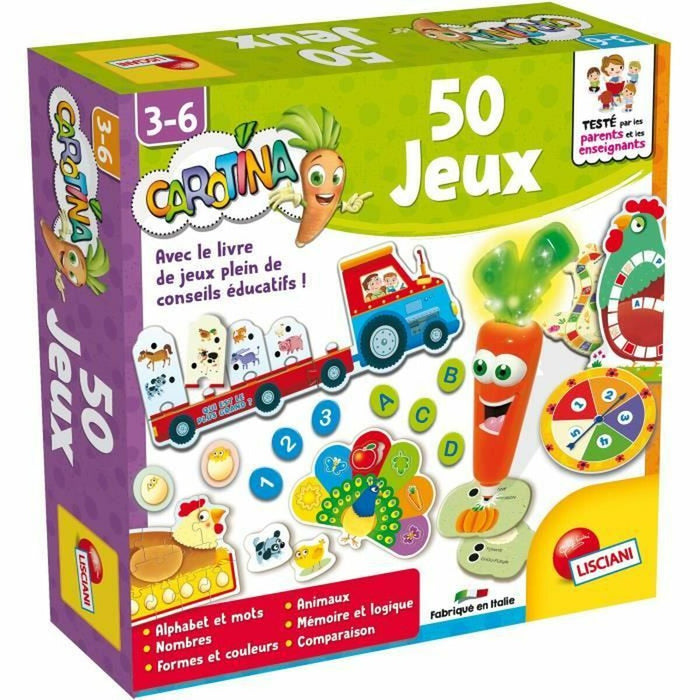 Joc Educativ Lisciani Giochi 50 Jeux (FR)