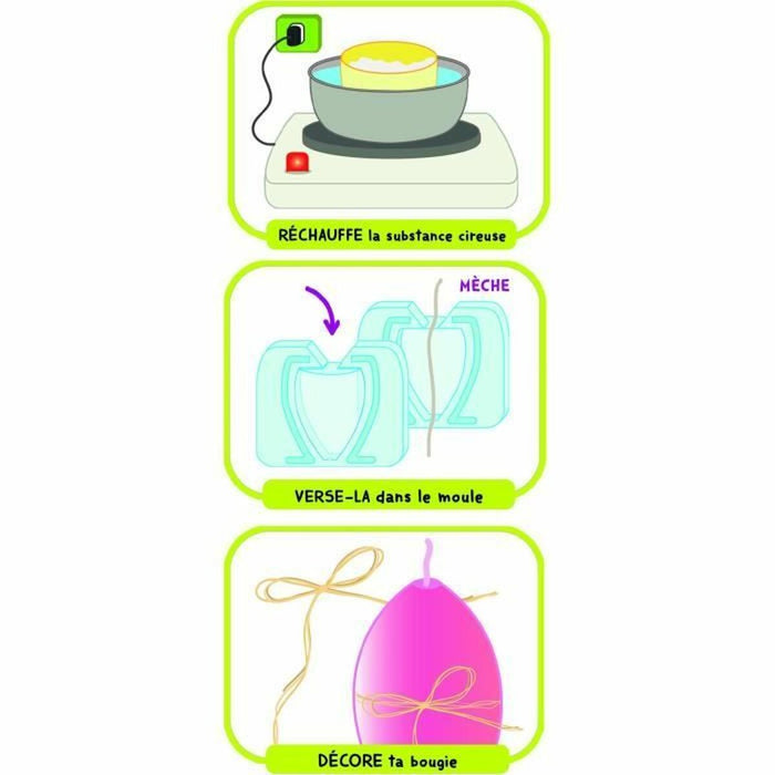 Joc de știință Lisciani Giochi The Science of fun candles (FR)