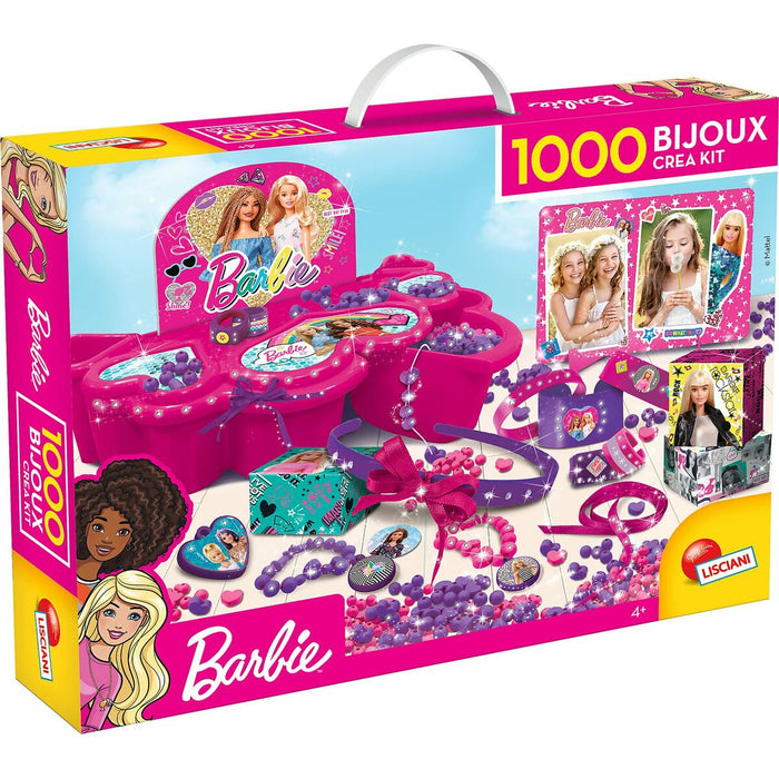 Set de Lucru Manual Lisciani Giochi Barbie 1000 Jewels (1000 Piese)