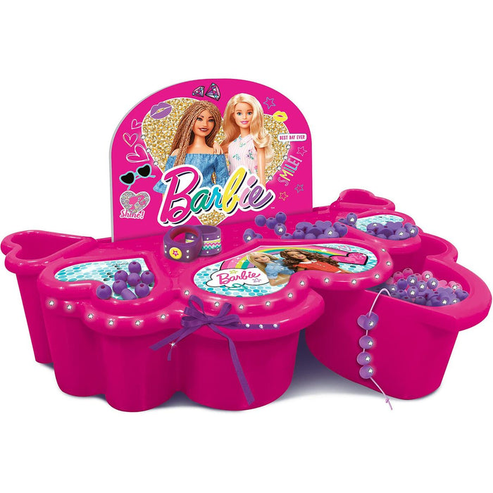 Set de Lucru Manual Lisciani Giochi Barbie 1000 Jewels (1000 Piese)