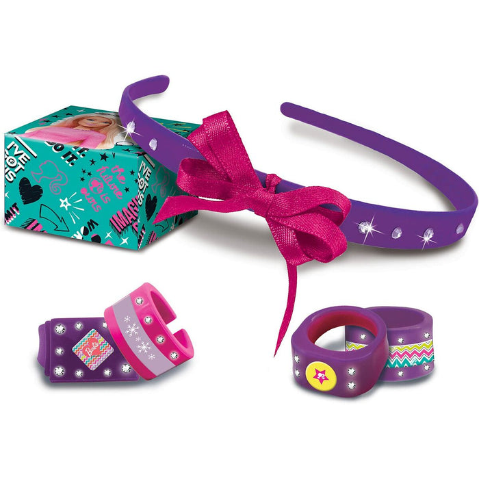 Set de Lucru Manual Lisciani Giochi Barbie 1000 Jewels (1000 Piese)