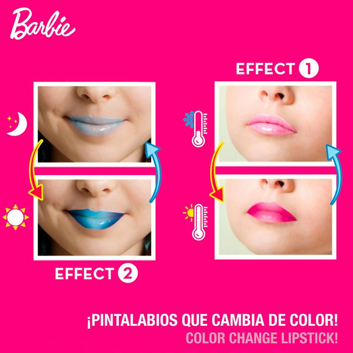 Kit to create Makeup Barbie Studio Color Change Ruj 15 Piese