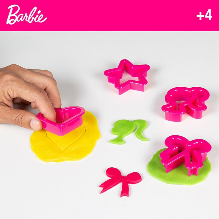 Joc Creativ de Plastilină Barbie Fashion Geantă 8 Piese 300 g