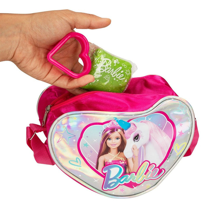 Joc Creativ de Plastilină Barbie Fashion Geantă 8 Piese 300 g