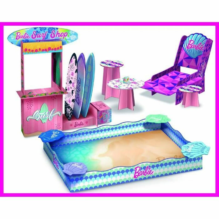 Playset Lisciani Giochi Barbie Surf & Sand 1 Piese